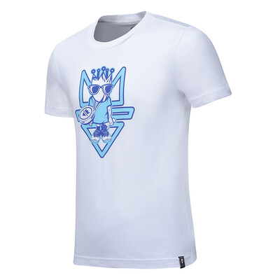 

361 degrees men round neck short T-shirt 551629133-2 this white 2XL