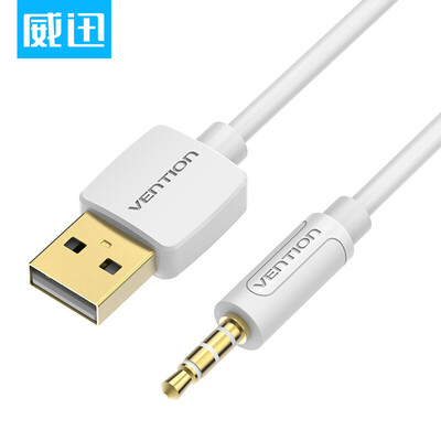 

VISA Apple Apple ipod data cable MP3 зарядная линия shuffle3 4 5 6 7 поколения usb поворот 3,5 мм 1 метр белый CDEWF