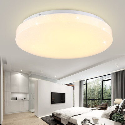 

First (sdhouseware) led потолочный светильник ресторан лампа балкон лампа спальня лампа гостиная свет звезда хлеб свет 40 * 40 см Promise пульт дистанционного управления 22W