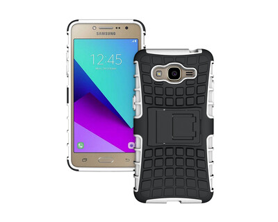 

Корпус J2 primeпрочный защитный футляр Gangxun Dual Layer Прочный гибридный жесткий корпус с противоударной крышкой для J2 prime C