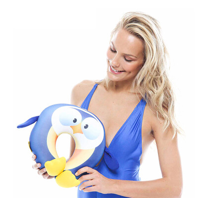 

Blue brigade (TRAVEL BLUE) children's neck pillow cartoon penguins neck u-pillow outdoor travel pillow