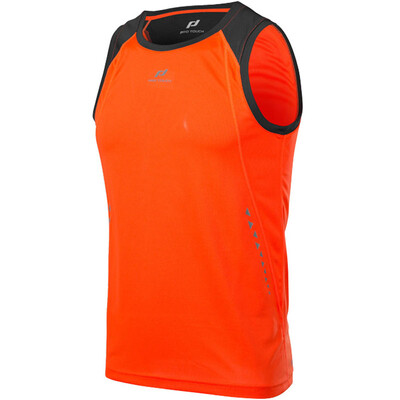 

PRO TOUCH man running sports vest fast dry breathable reflective protection 246339 901-543 royal blue / orange XL