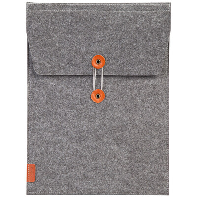 

Comix A5205 Felt Soft Material Multifunctional Carrying Case Storage Bag Gray