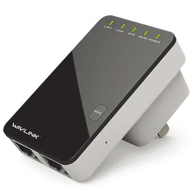 

Wavlink WL-WN523N2 300M dual network port mini wireless router wifi signal amplifier repeater