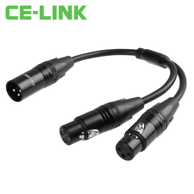 

CE-LINK 2797 3-контактный XLR первого мужчины к женщине удлинителем 1,5 м 3 жильный кабель Canon XLR микрофон микрофон аудио кабель линии