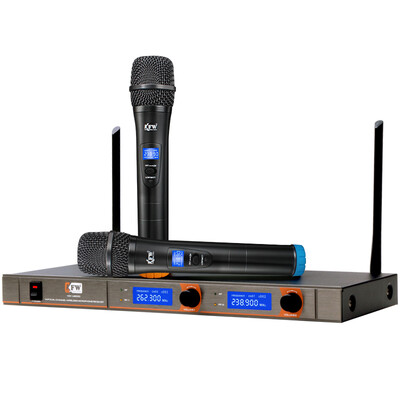 

KFW WK-U6000 Беспроводной микрофон One Touch Two Беспроводной микрофон Двойной карманный микрофон Главная пение Этап KTV-микрофон