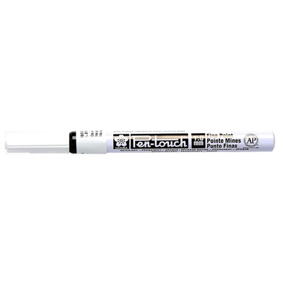 

Sakura Sakura Paint Pen 10mm White Hand-painted Highlight Pen Signature Pen Handle Small Scratch Wall Stain Japan Import