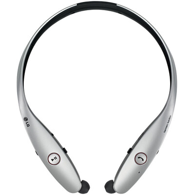 

LG Harman / Kardon HBS-900 Wireless Sports Bluetooth-гарнитура Stretch Earphone Многофункциональная стереогарнитура для наушников Универсальная кольцевая серебристая серебристая серебристая