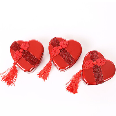

Dream Bridge B & D wedding supplies hi candy box tinplate love candy box 20 love tassel box