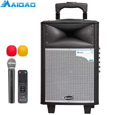 

Maigao S666-18 8 inch Square Dance Rod Stereo Bluetooth outdoor portable audio high power subwoofer amplifier audio speaker