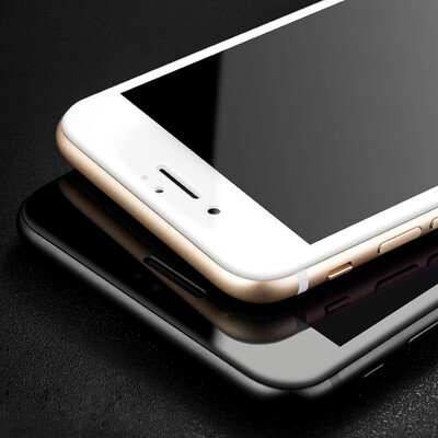 

Three-piece-3D full-screen Langke Apple 7 tempered film iPhone7 tempered film Apple 7 mobile phone film soft-screen full-screen coverage of high-definition explosion-proof protective film white