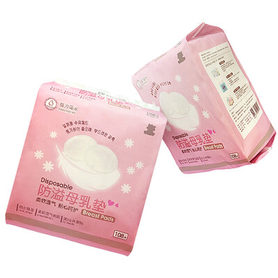 

Small white bear one-time anti-galactorrhea pad 108 piece 09165 soft breathable 36 times the absorption force