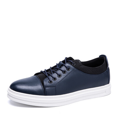 

Kang Long casual shoes Korean version of the low-tie youth casual shoes flat men&39s shoes student men&39s shoes tide 263114461 blue 40