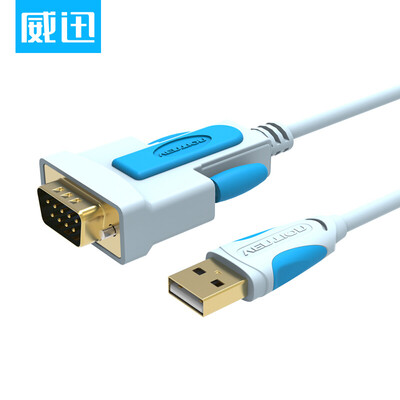

WDC (VENTION) USB для DB9 контакт RS232 последовательный кабель ярлык для принтера панель для прокрутки и другие последовательные устройства 2 метра (синий) VAS-C02-S200
