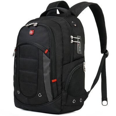 

CROSSGEAR [безопасность] бизнес-серии мужской парный рюкзак сумка 14 / 15,6 дюймов ноутбук сумка водонепроницаемая ткань досуг CR-9003 черный