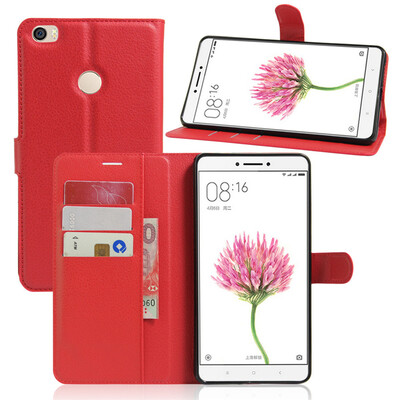 

GANGXUN Xiaomi Mi Max Чехол из высококачественной кожи из искусственной кожи Kickstand Anti-shock Кошелек для Xiaomi Mi Max