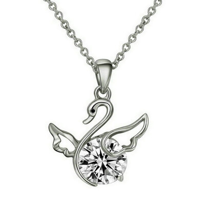 

Yoursfs Unique Deisgn Swan Austrian Crystals Pendant Chokers Necklace Vintage Maxi Necklace Christmas Gifts Online Shopping India