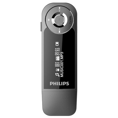 

Philips (PHILIPS) SA1208 Акустический звук 8G лихорадка без потерь MP3-плеер работает спортивный Фм Грей