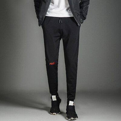 

Law Kun casual pants men Korean casual pants harem pants casual pants DS003-K191 black XXL