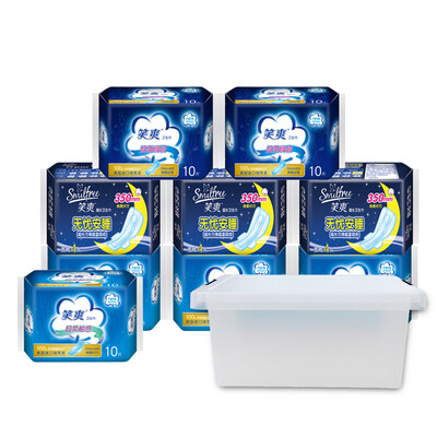 

Laughing sanitary napkins Daily soft cotton delicacy 245mm 10 tablets