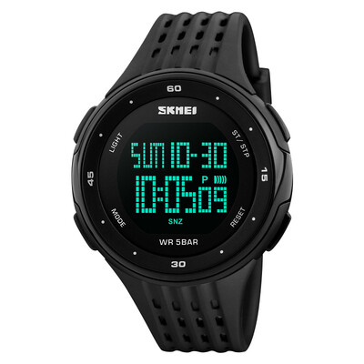

Time the United States skmei sports watch outdoor multi-function running electronic watch 1219 black