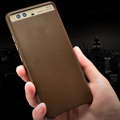 

KONEL Luxury soft sheepskin Genuine Leather Phone Case Cover For Huawei p10 &p10plus