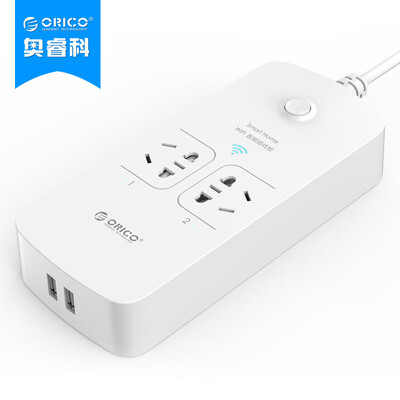 

ORICO (ORICO) MPC-2A10U интеллектуальный цифровой разъем USB держатель Зарядная станция Креатив / полоса / Strip / коммутационная панель / монтажная плата общий выключатель белый контроль