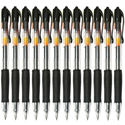 

PILOT BL-G2-38 gel pen signature pen bullet pens black 038mm 12pcs