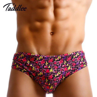 

Taddlee Brand Sexy Men Swimwear Brazilian Classic Cut Swimsuits Swimming Briefs Gay Men's Swim Boxers Trunks Surf Boardshorts