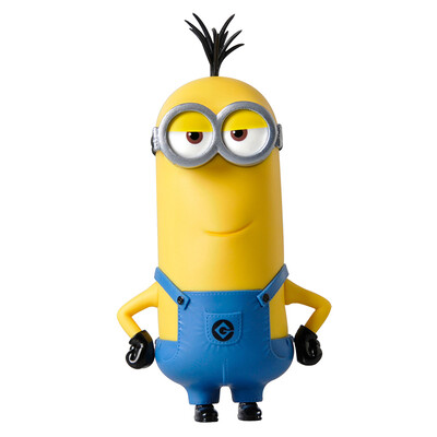 

Despicable Me little yellow man toy doll model ornaments despicable me 3 big eyes Meng children's birthday gift big Kevin Kevin GJ81K