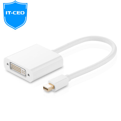 

IT-CEO V08MDD Mini MINI DP to DVI Mother (24 + 5) Поддержка конвертера / адаптера Apple Lightning Interface Super White