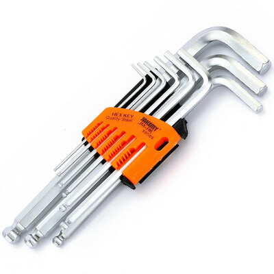 

JAKEMY JM-HK2-1 9-piece lengthened ball-end hexagon wrench