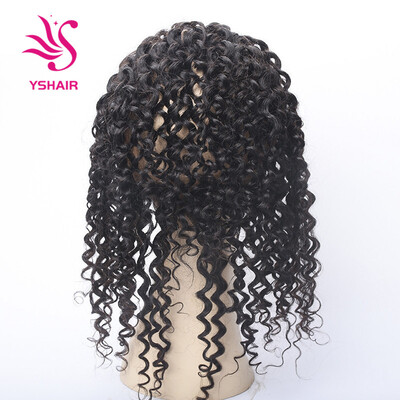 

Brazilian 360 Lace Frontal Closure Water Wave Virgin Hair 10"-20" Natural Color 100% Human Hair With Adjustment
