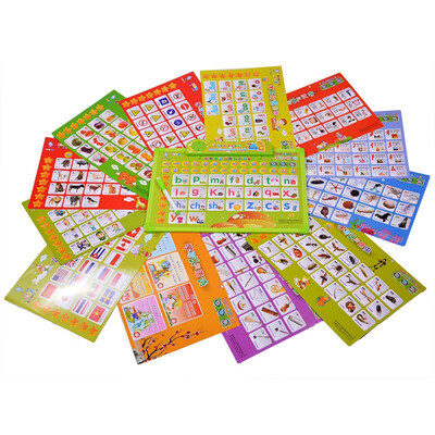 

【 early education】 Lele fish 11 in 1 third generation of sound and picture board early education double-sided sound hanging picture board children's educational toys