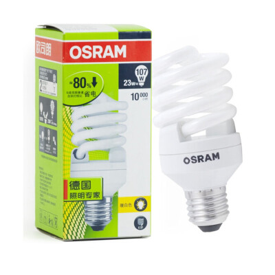 

Jingdong Supermarket] OSRAM OSRAM T2 Mini Full Helical Energy Saving Lamp 23W Daylight E27