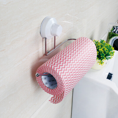 

Jingdong Supermarket Shuangqing home sucker paper towel rack bathroom roll holder multi-purpose hook towel rack SQ-1953