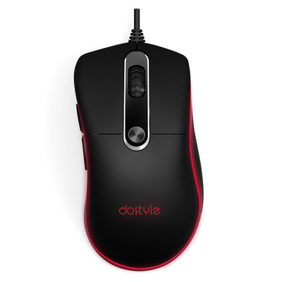 

dostyle GM201 RGB ослепительная игра игровой мыши стример черный