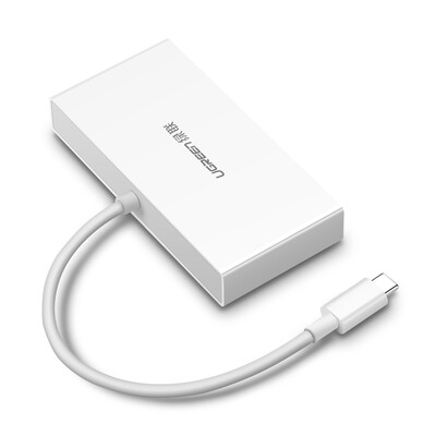 

Зеленый связанный Type-C конвертер VGA Apple MacBook расширение проводной Fast Ethernet RJ45 сетевой кабель порта адаптера концентратор HUB USB-C3.0 сплиттер 40378