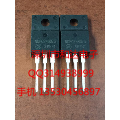 

NDF02N60ZG TO-220F
