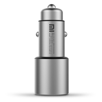 

Xiaomi CZCDQ02ZM QC30�X2 Full Metal Dual USB Smart Control Quick Car Charger