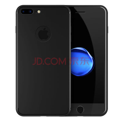 

BIAZE Apple Plus 7 Plus 8 Plus Case iPhone7 Plus 8 Plus Case Silicone All-In-One Anti-Wrestling Texture Series JK104-Black