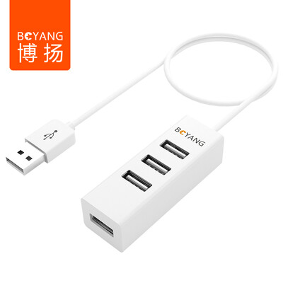 

Bo Yang (BOYANG) BY-U30 USB HUB высокоскоростная одна перетащить четыре более одного интерфейса ноутбук настольный четыре хаб белый 30CM