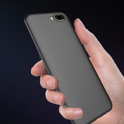

KOOLIFE OPPOR11PLUS Case Protection Case Matte Silicone Soft Shell / Case Crusher Case For oppo r11 plus Su Le Series - Black