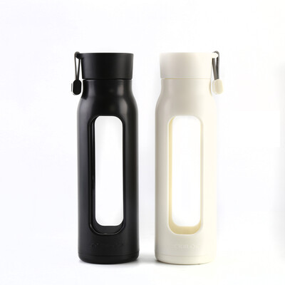 

Lock & lock Fashionable Armor Cup Glass Cups Heat Insulation Handicrafts Cup Set Two Business Cups LLG651S603 (350ml * 2) Black + White