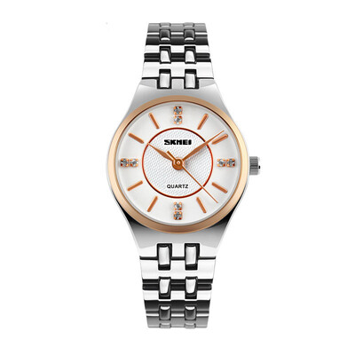 

New fashion ladies steel casual waterproof watch as gift for woman