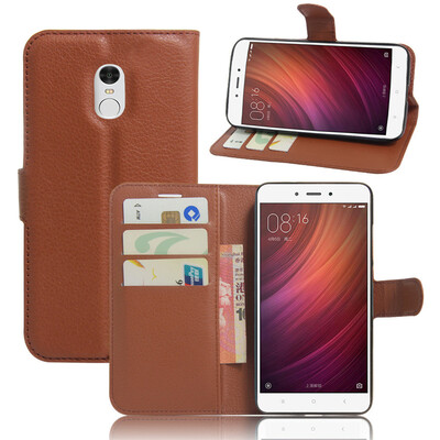 

GANGXUN Xiaomi Redmi Примечание 4 Чехол из высококачественной кожи PU с флип-чехол Kickstand Anti-shock Кошелек для Xiaomi Redmi П