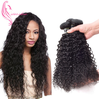 

7A Peruvian Virgin Hair 3 Bundles Kinky Curly Hair Bouncy Hair Bundles Weaving New Arrival Fast Shipping