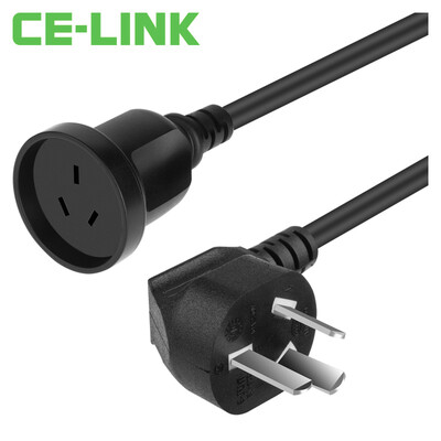 

CE-LINK 2617 3 штекер 10A удлинительный шнур питания 5 м GB 3x1,5 квадратный полный медный провод большой мощности три штекерный выключатель женский разъем для подключения к компьютеру штекерный кабель локоть черный