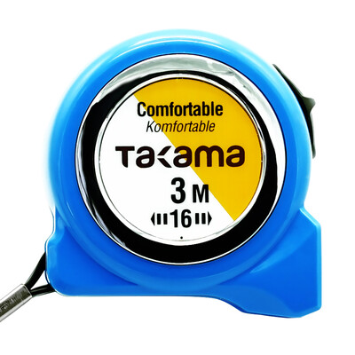 

Takama 201030 3M metric steel tape measure telescopic two-color ruler measuring tool