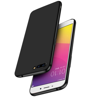 

КОЛА OP R11 Plus телефона оболочка микро кварцевого песок чехол мягкой оболочка для OPPO R11 Plus черного